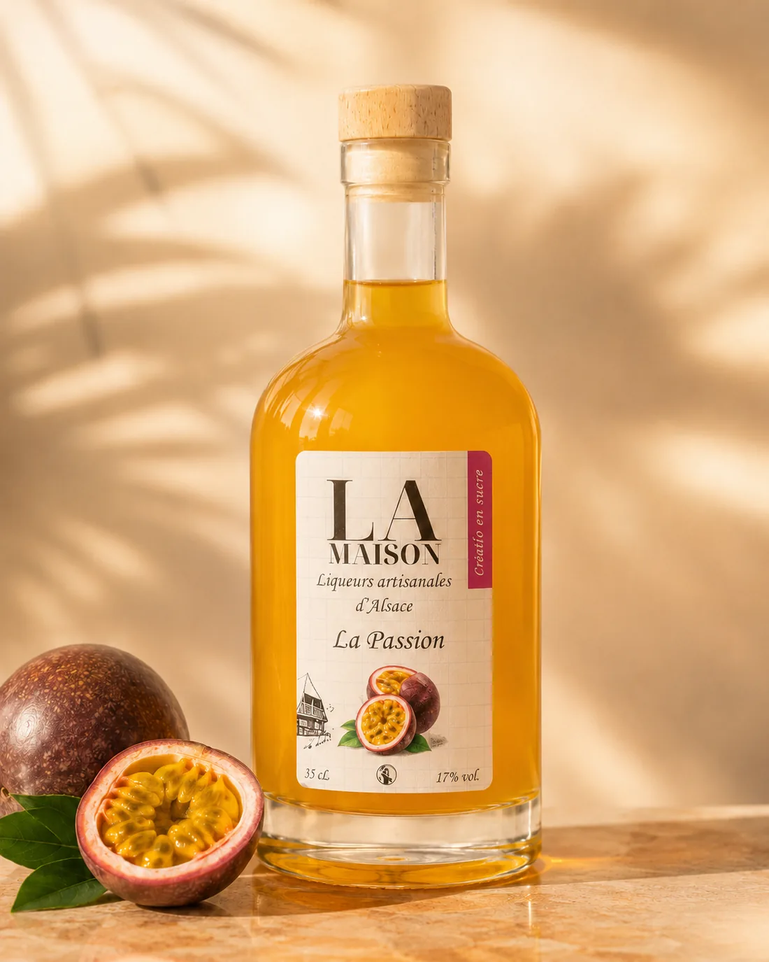 Liqueur artisanale La Passion de La Maison, Alsace